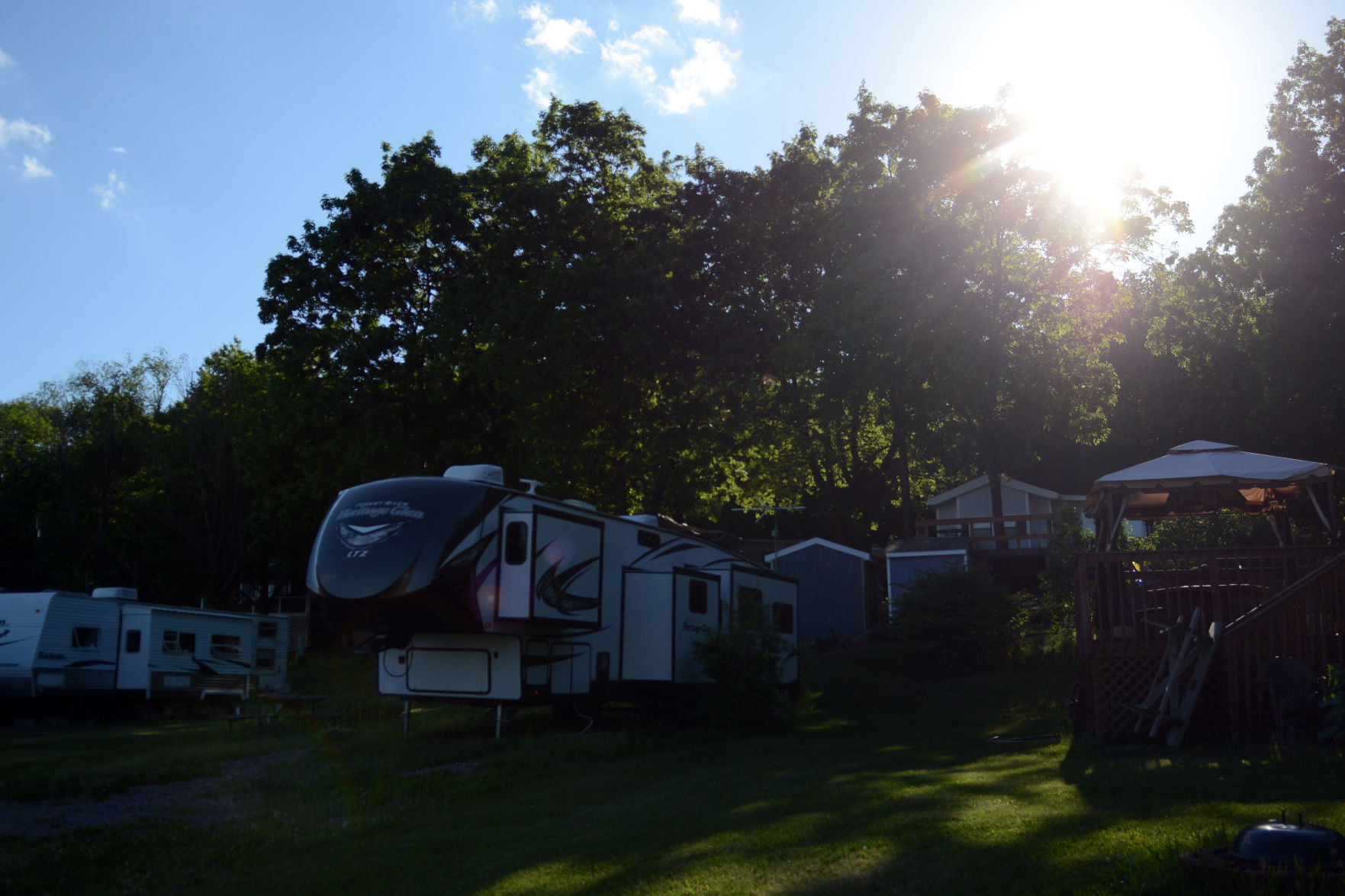 Private campgrounds in Baraboo, Portage